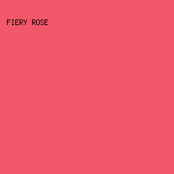 f2586a - Fiery Rose color image preview