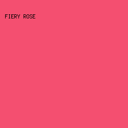 f44f70 - Fiery Rose color image preview