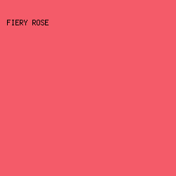 f45b69 - Fiery Rose color image preview
