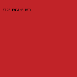 C12328 - Fire Engine Red color image preview
