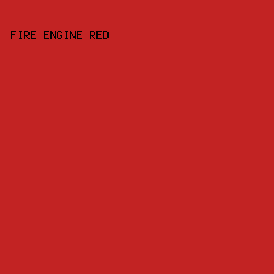 C22323 - Fire Engine Red color image preview