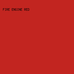 C22520 - Fire Engine Red color image preview