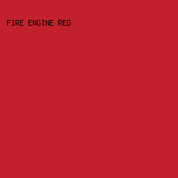 C3202D - Fire Engine Red color image preview