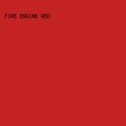 C42323 - Fire Engine Red color image preview