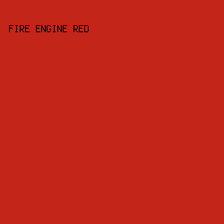 C42519 - Fire Engine Red color image preview