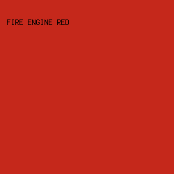 C5281B - Fire Engine Red color image preview