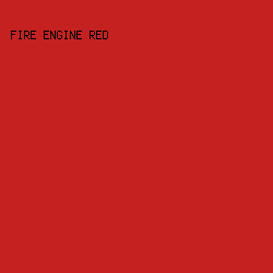 C62121 - Fire Engine Red color image preview