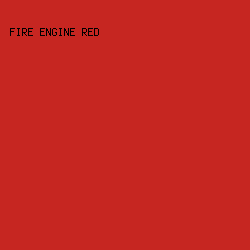 C62621 - Fire Engine Red color image preview