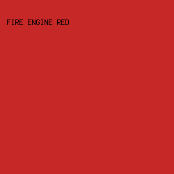C62727 - Fire Engine Red color image preview