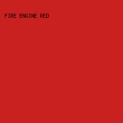 C92020 - Fire Engine Red color image preview
