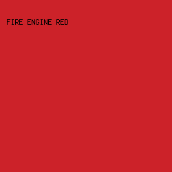 CC2229 - Fire Engine Red color image preview
