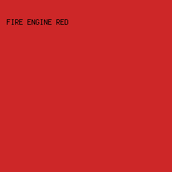 CD2728 - Fire Engine Red color image preview