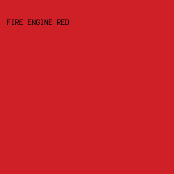 CF2027 - Fire Engine Red color image preview