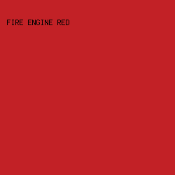 c22126 - Fire Engine Red color image preview