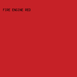 c62127 - Fire Engine Red color image preview