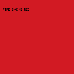 d21a23 - Fire Engine Red color image preview