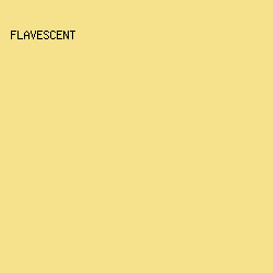 F6E28D - Flavescent color image preview