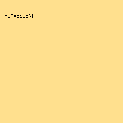 FFE08E - Flavescent color image preview