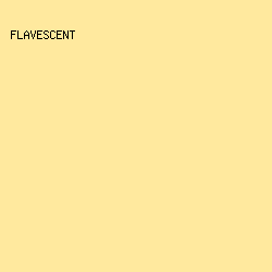 FFE99E - Flavescent color image preview