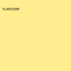 FFED8F - Flavescent color image preview