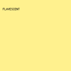 fff18e - Flavescent color image preview
