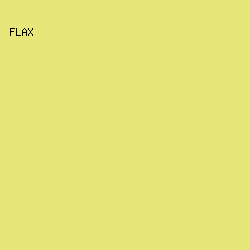 e6e679 - Flax color image preview