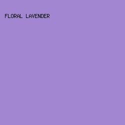 A286D1 - Floral Lavender color image preview