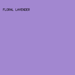 A287D0 - Floral Lavender color image preview