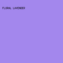 A387ED - Floral Lavender color image preview