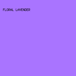 A974FF - Floral Lavender color image preview
