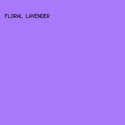 A979FB - Floral Lavender color image preview