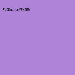 AF84D8 - Floral Lavender color image preview