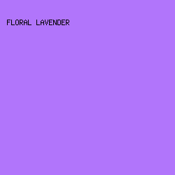B175FB - Floral Lavender color image preview