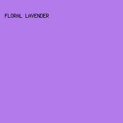 B27AEB - Floral Lavender color image preview