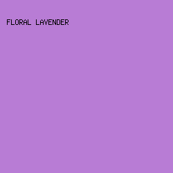 B87CD5 - Floral Lavender color image preview