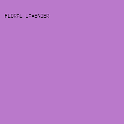 BA79CB - Floral Lavender color image preview