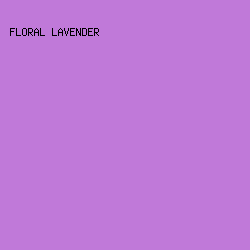 C079D9 - Floral Lavender color image preview