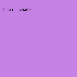 C581E3 - Floral Lavender color image preview