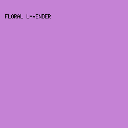 C582D5 - Floral Lavender color image preview