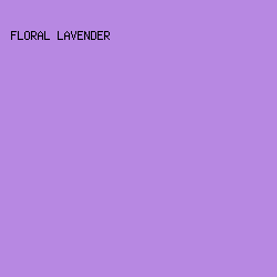 b788e2 - Floral Lavender color image preview