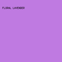 bf7ae1 - Floral Lavender color image preview