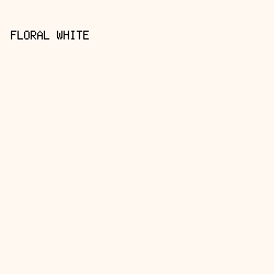 FFF8F0 - Floral White color image preview