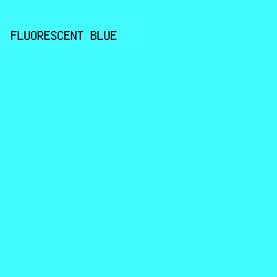 42fcff - Fluorescent Blue color image preview