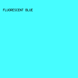 46fdff - Fluorescent Blue color image preview