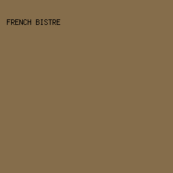 856D4B - French Bistre color image preview