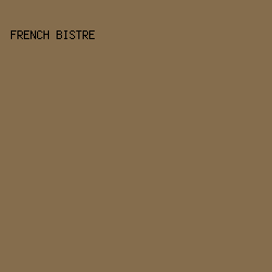 856D4D - French Bistre color image preview