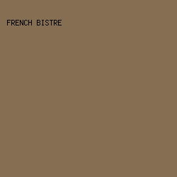866e52 - French Bistre color image preview