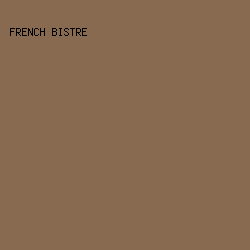876A50 - French Bistre color image preview