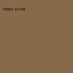 886a4b - French Bistre color image preview