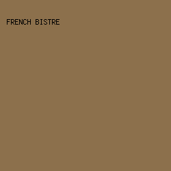 8c704c - French Bistre color image preview